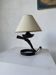 Brutalist metal lamp from the 50s