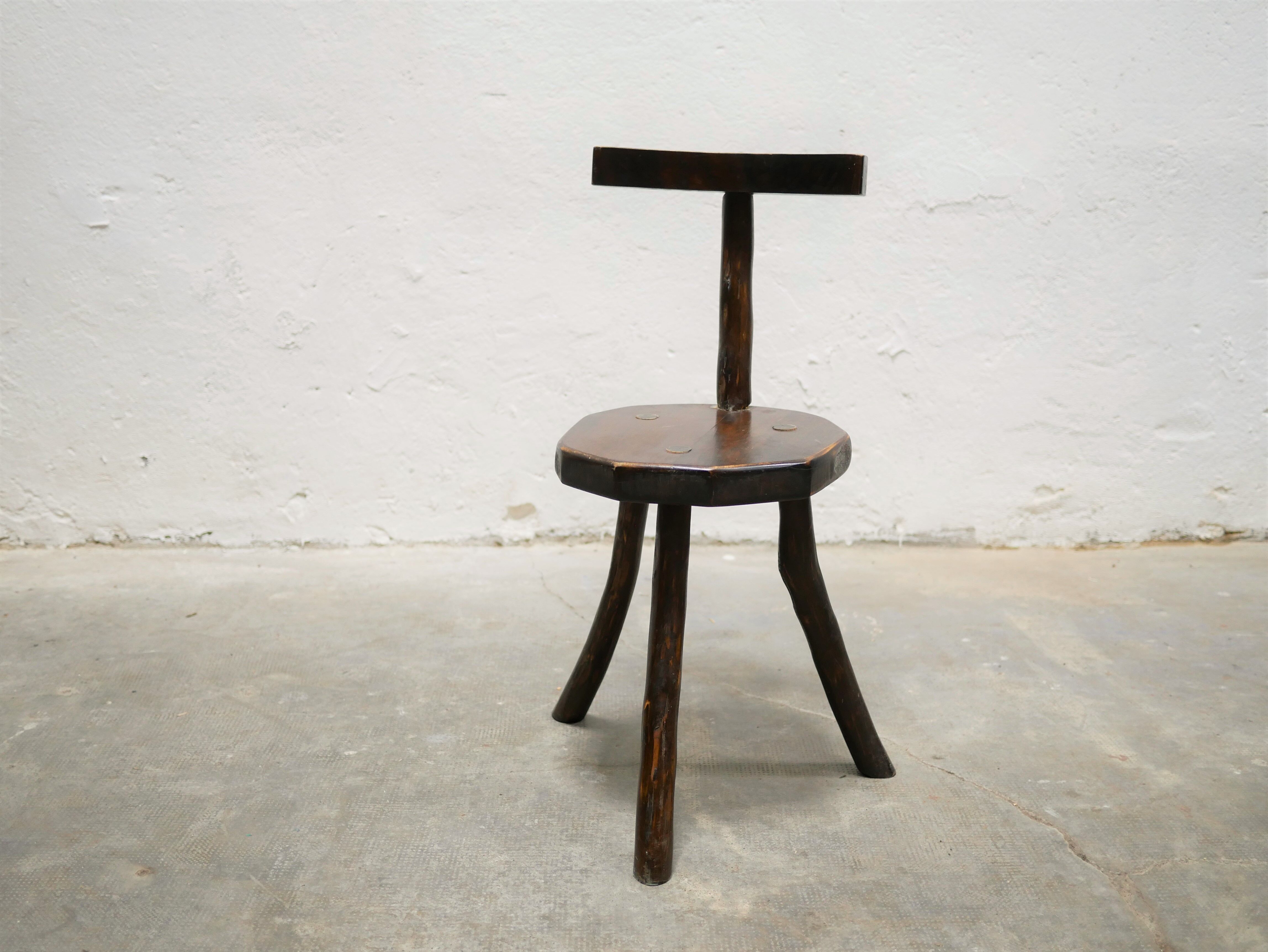 Vintage brutalist chair