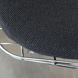 Four vintage SM05 chairs chromed by Cees Braakman for Pastoe, 1960-70