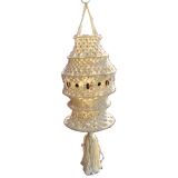 Vintage macramé suspension