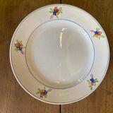 Service flat plates and hollow Gien model Nice.