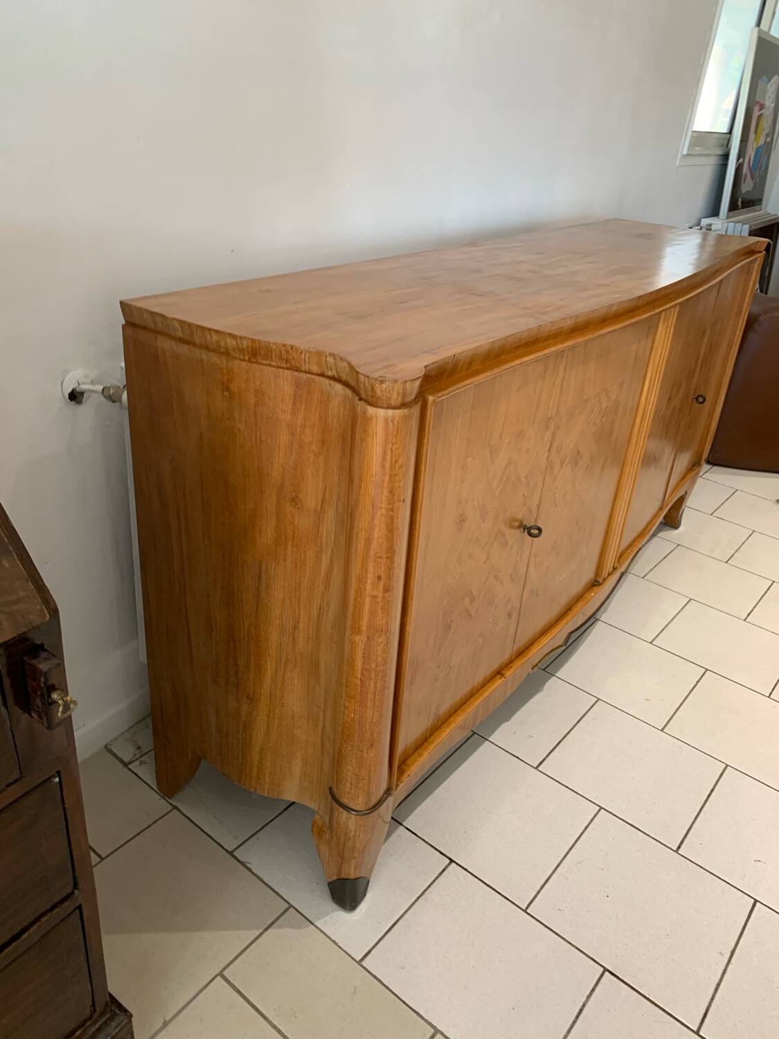 Vintage sideboard, art deco style, 50s