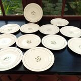 12 Terre de Fer Marmoz flat plates