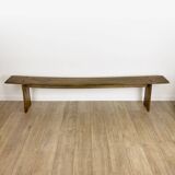 Banc de ferme ancien 2 mètres