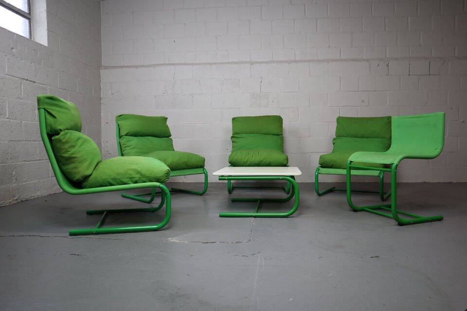Lounge set "Stuns" by Jan Dranger & Johan Huldt for Innovator, 1973 Sweden