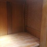 Asymmetrical Art Deco period wardrobe