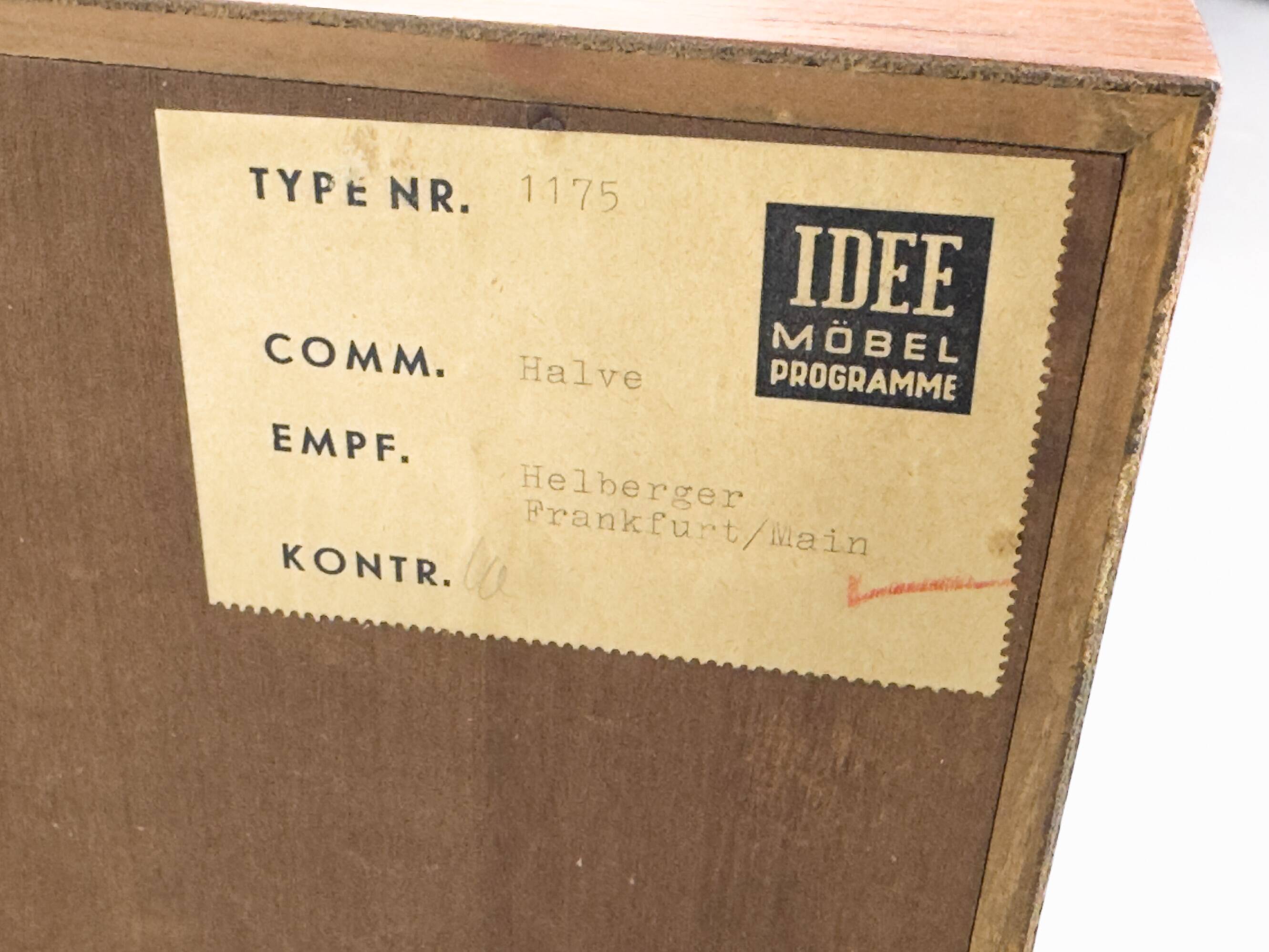 Teak Cabinet from Idee Möbel, 1960s