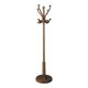 Vintage "parrot" coat rack in bamboo and rattan