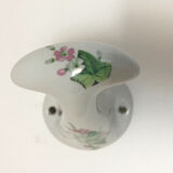 Set of 5 Limoges porcelain patères
