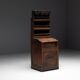 Primitive Folk Art Shelving Cupboard, France, 19th Century