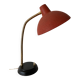 Lampe vintage articulée rouge et noire