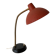 Lampe vintage articulée rouge et noire