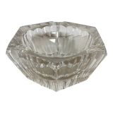 Empty pocket hexagon ashtray faceted val saint Lambert