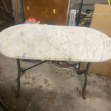 Table bistrot en marbre