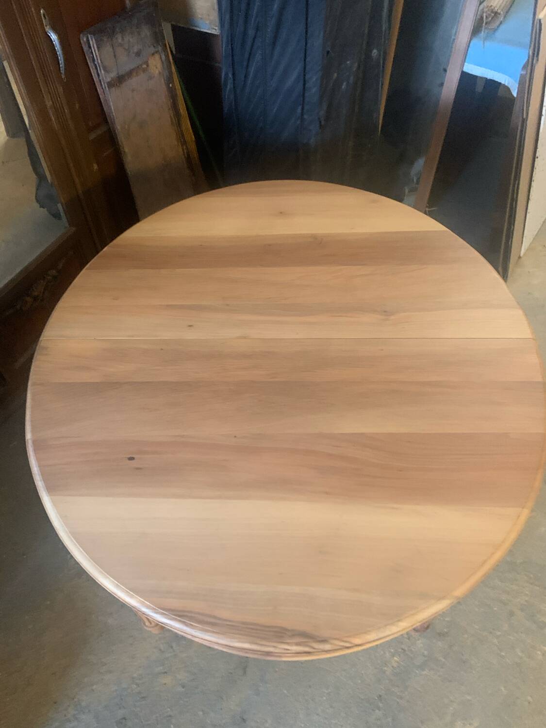 Table ovale art déco