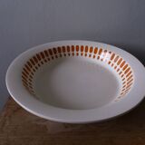 Hollow vegetable dish salad bowl 70s space age