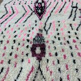 Handmade Moroccan Berber rug 255 X 146 CM