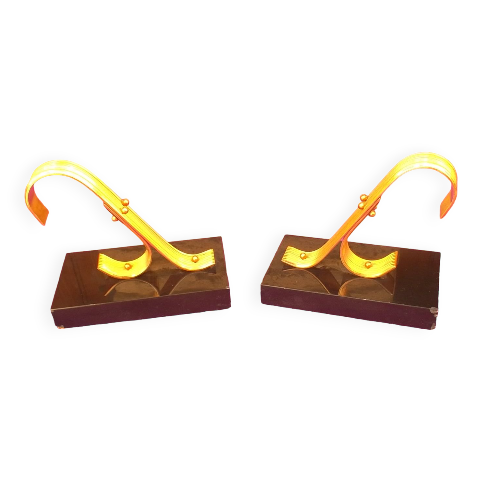 Pair of greenhouse books art deco