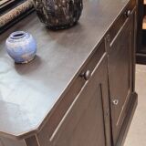 Antique black sideboard