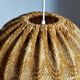 Vintage knit lampshade pendant lamp