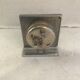 Former reveil square metal chrome vintage decoration
