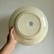Antique round ironstone dish - Pompadour de Choisy le roi