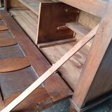 Sideboard in oak by Guillerme et Chambron 1950