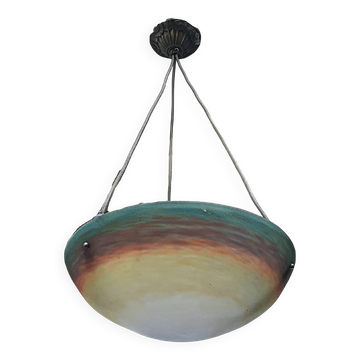 Muller brothers art deco pendant light