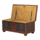 Antique Folk Art Painted bridal chest 1840