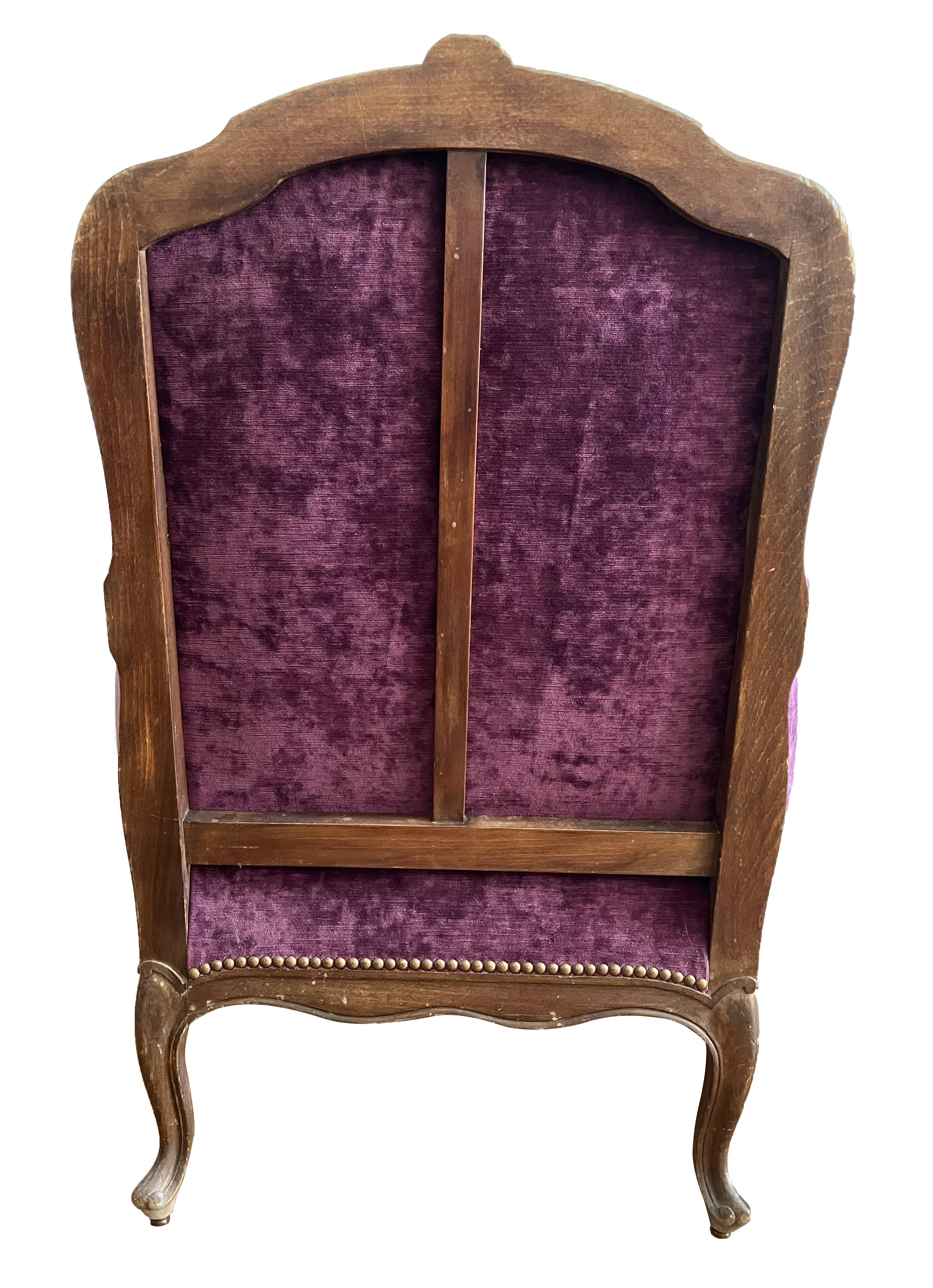 Salon Canapé et 4 fauteuils Louis XV relookés