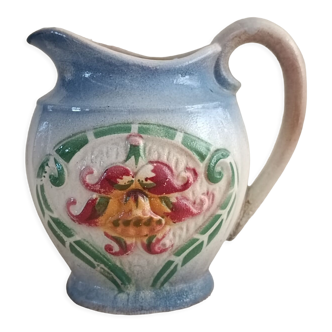 Earthenware milk jug