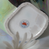 Vase art déco forme libre vincenzo bertolotti