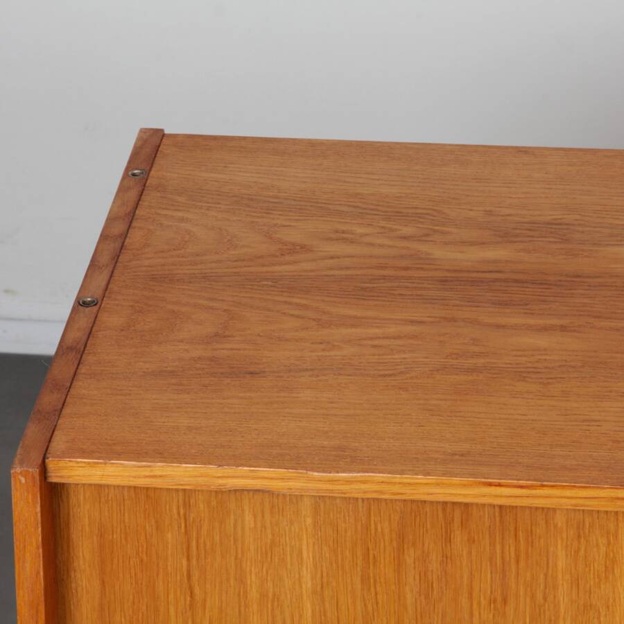 Oak chest of drawers, model U-452, by Jiroutek for Interier Praha, 1960
