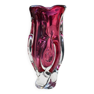 Grand vase, conçu par J. Hospodka, Chribska Sklarna, Tchécoslovaquie, années 1960