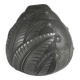 Art Nouveau pewter vase, signed PETIZON, early 20th century.