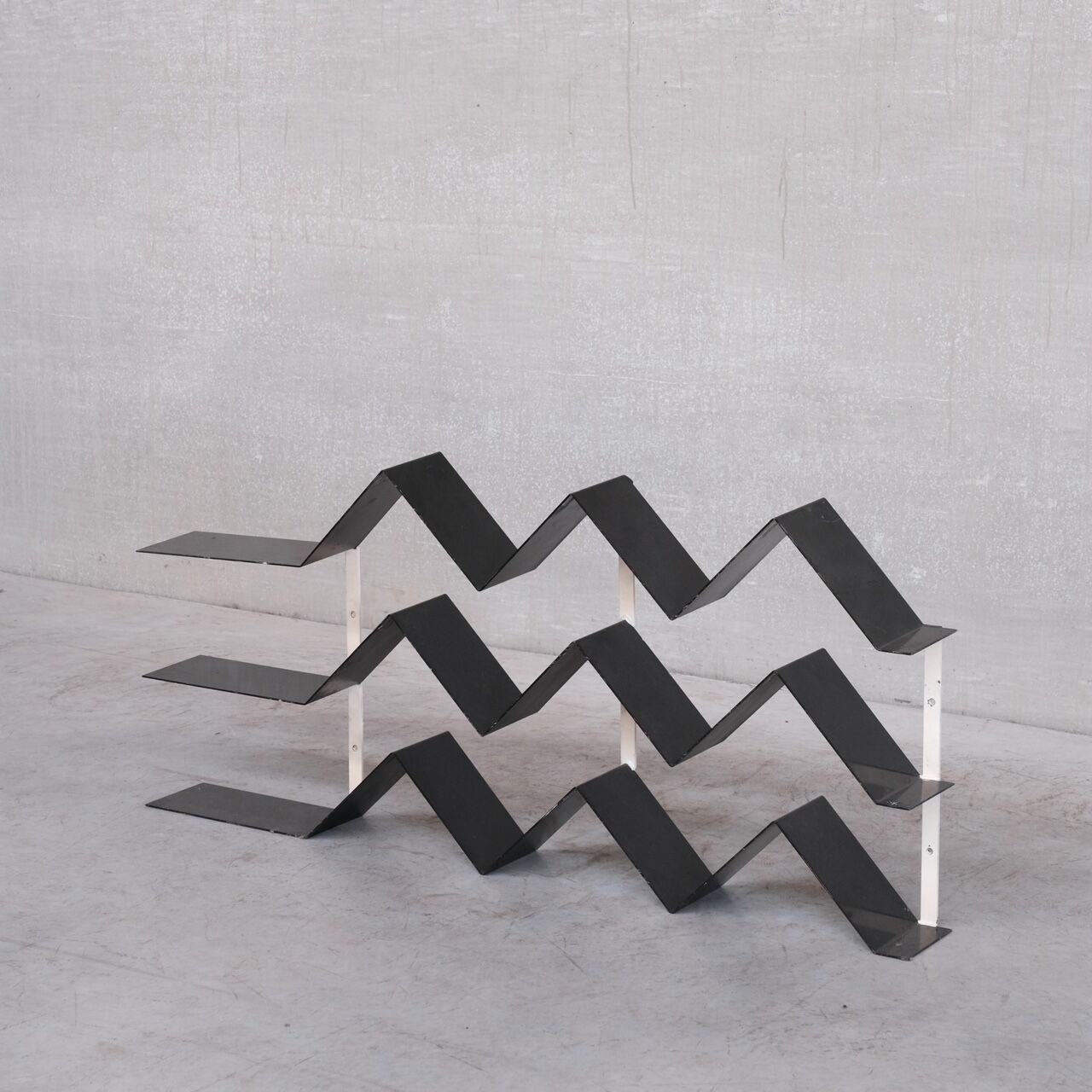 Étagères architecturales français bibliothèques du milieu du siècle