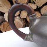 Sheffield tin teapot