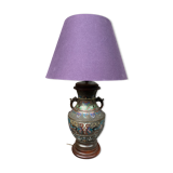 Lampe cloisonnée