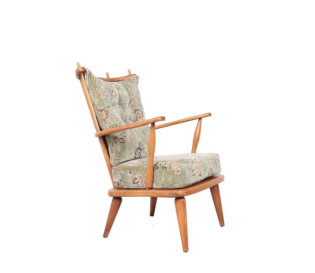 Swedish vintage lounge chair, 1950s