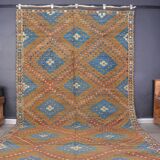 Oushak Anatolian Vintage Kilim Rug sku 1879