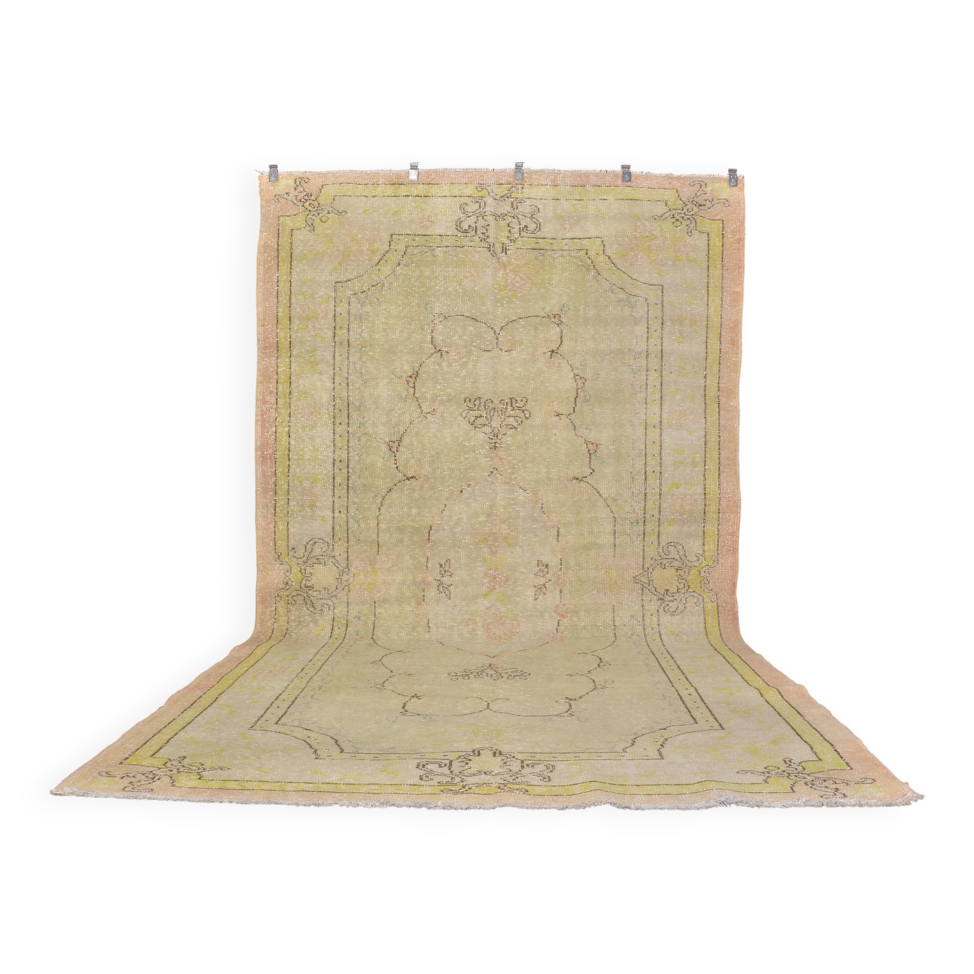 Anatolian Oushak Wool Rug sku2339