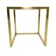 1970s Postmodern Nesting Tables by Romeo Rega, Brass, Glass and Steel
