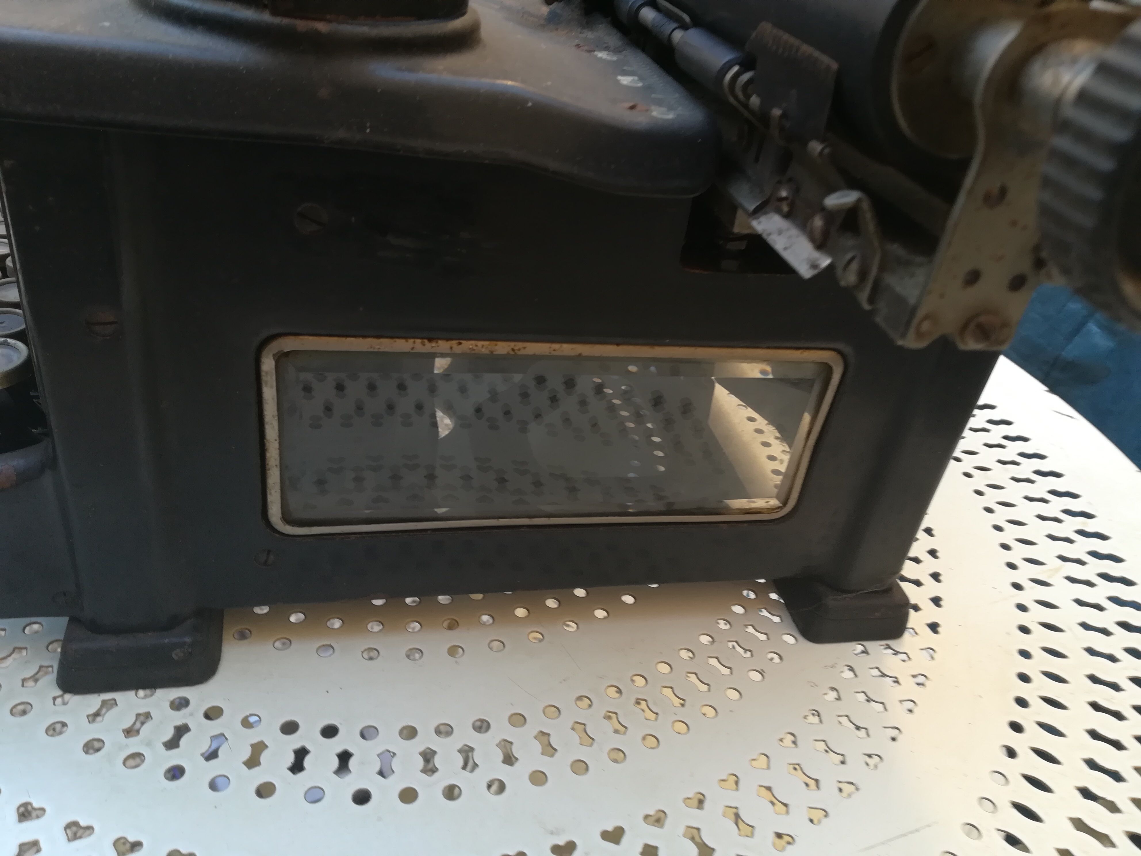 Old royal typewriter