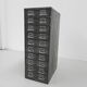 Industrial Steel Chest of Drawers with 20 Drawers