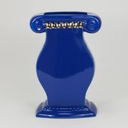 Heide Warlamis Vase Postmodern Grand Design Memphis, Vienna Collection, 1980s