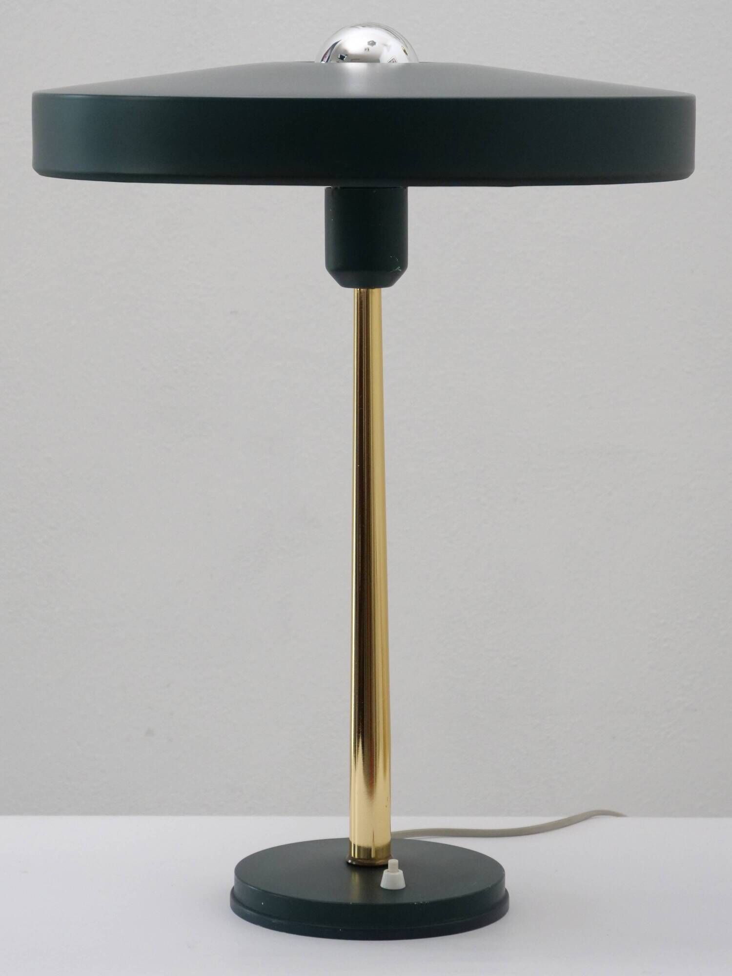 Modernist lamp design by Louis Kalff for Philips model Timor 1960.