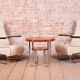 Bauhaus FN24 Armchairs in Leather attributed to Mücke-Melder, Czech, 1930s, Set of 2