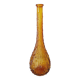 Bottle, carafe Empoli in amber glass