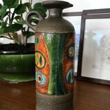 Enamelled stoneware pitcher