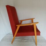 Red armchair